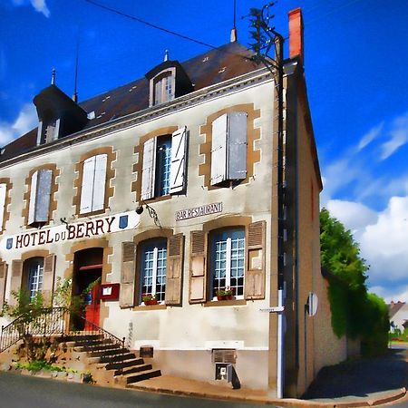 Hotel Du Berry Aigurande Exteriör bild